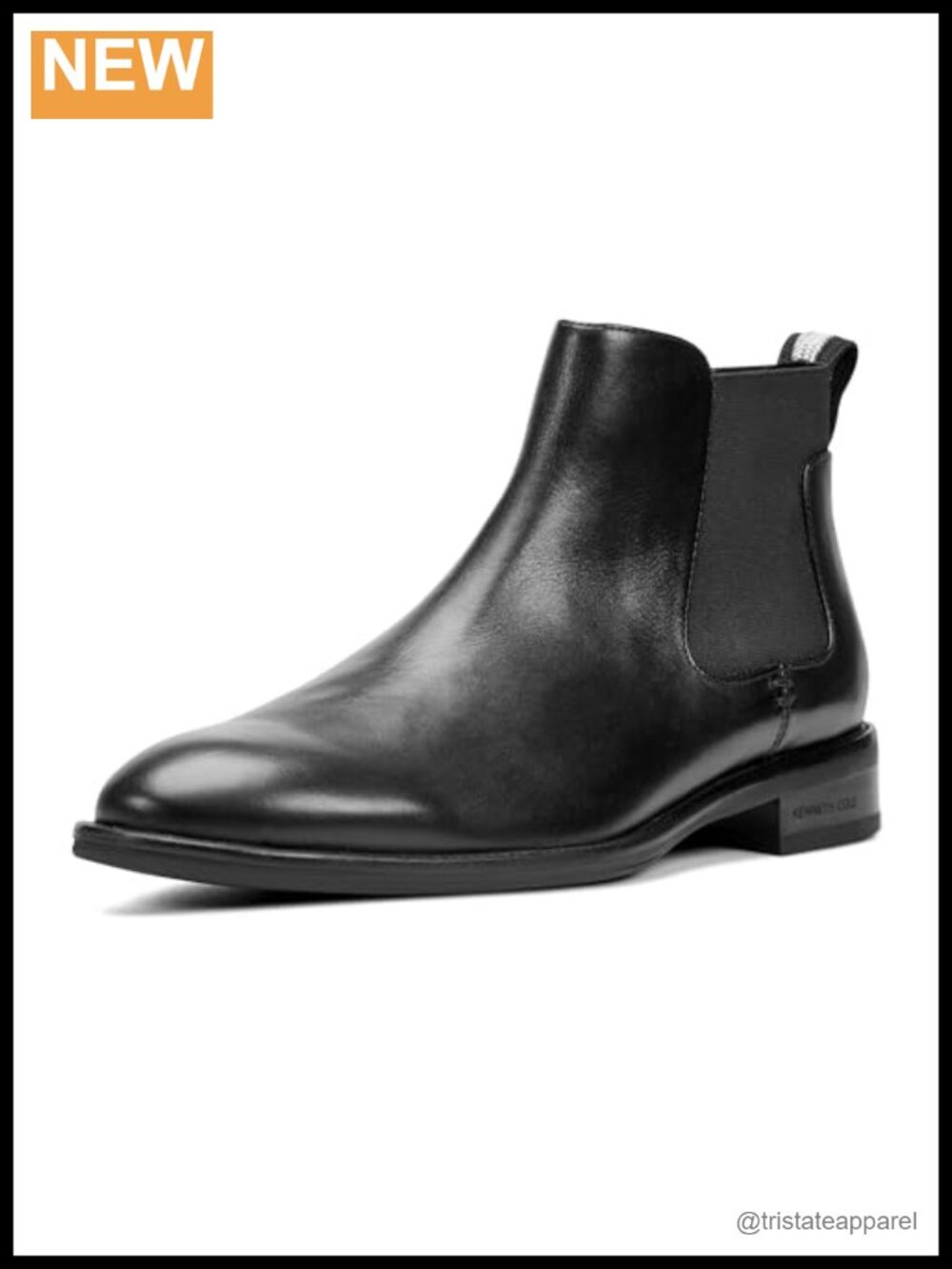 Chelsea Boots Leather Removable Insoles Ankle Almond Toe